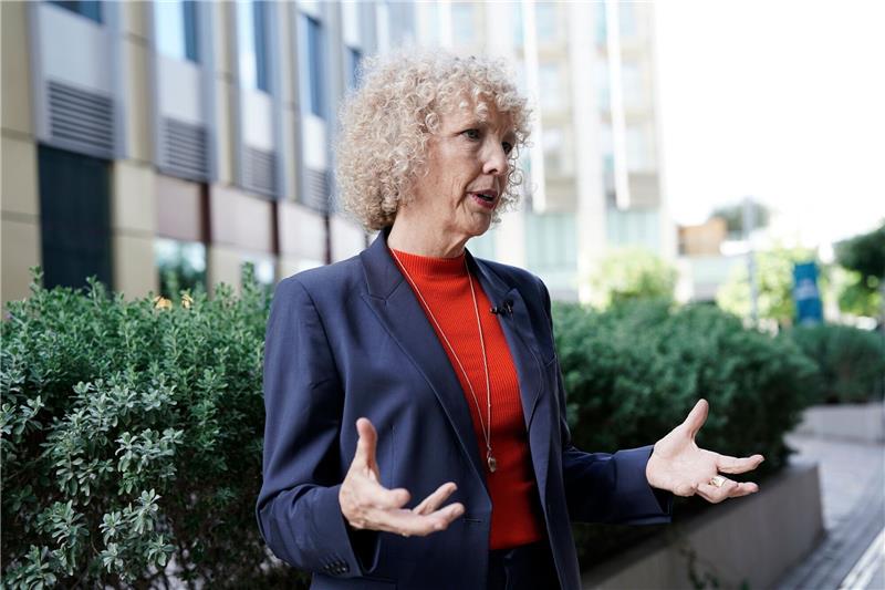 Klimaaußenpolitik-Strategie beschlossen Klimastaatssekretärin Jennifer Morgan in Dubai.