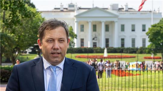 Klingbeil war zum Antrittsbesuch bei seinem US-Amtskollegen.