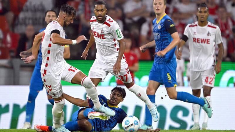 Köln war zu stark für die Eintracht.