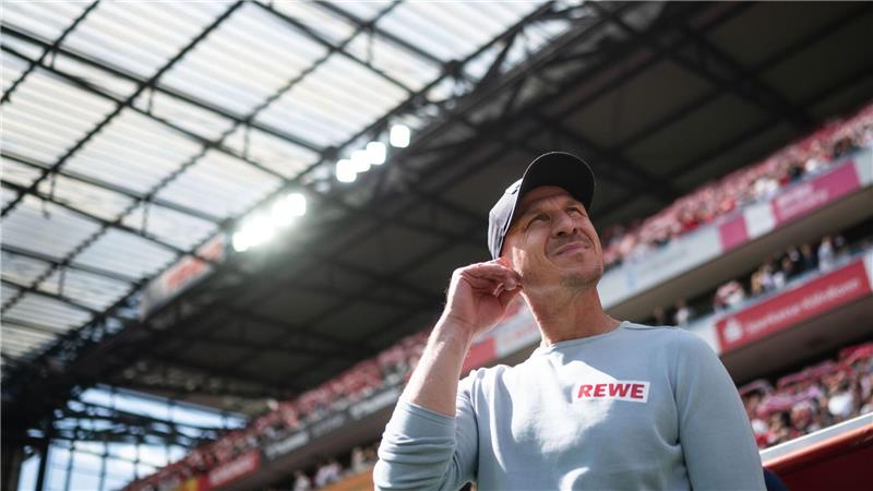 Kölns Trainer Gerhard Struber will frech und mutig in Hannover spielen lassen.