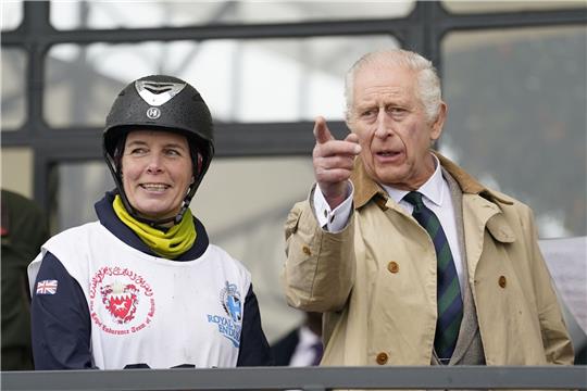 König Charles III. zeigte sich bei der Royal Windsor Horse Show.