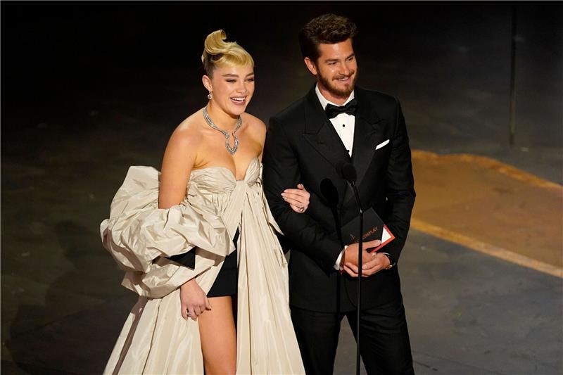 Florence Pugh und Andrew Garfield planen Film-Romanze Könnten bald als Liebespaar vor der Kamera stehen: Florence Pugh und Andrew Garfield.