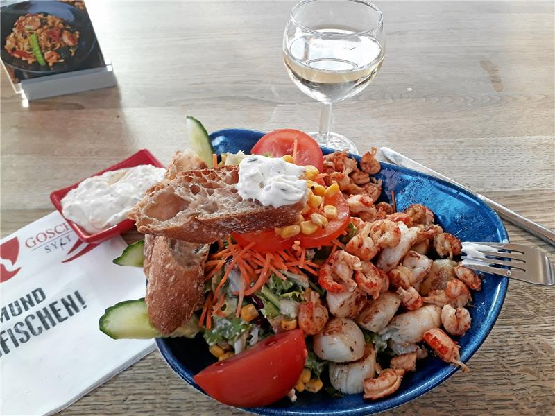 Köstlicher Insel-Imbiss