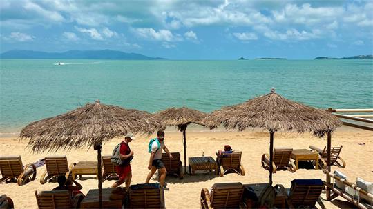 Koh Samui im Golf von Thailand ist auch für viele Deutsche ein beliebtes Urlaubsziel. (Archivbild)