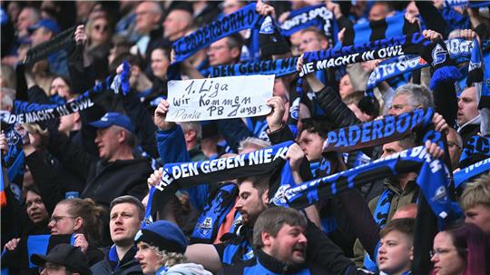 Komfortable Ausgangslage: Selbst bei einer Niederlage bleibt Paderborn Tabellenzweiter. (Archivbild)