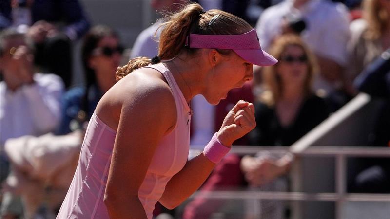 Tennis-Wunderkind Andrejewa besiegt ihre „Dämonen“ Konnte auch im Finale der French Open jubeln: Mirra Andrejewa.