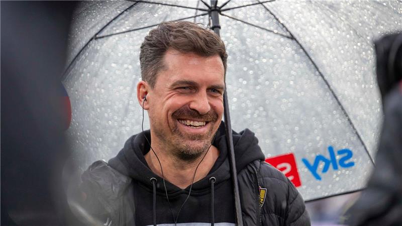 Konnte mit seinem Team zufrieden sein: Dynamo-Cheftrainer Thomas Stamm.  