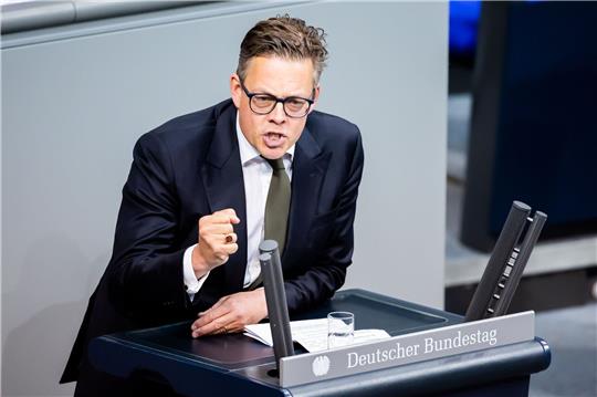 Konstantin von Notz (Grüne) ist der Vorsitzende des Parlamentarischen Kontrollgremiums zu den Nord-Stream-Explosionen.