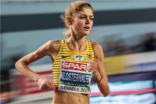 Konstanze Klosterhalfens Platz zwei will sie als Motivation für die Outdoor-Saison nutzen.