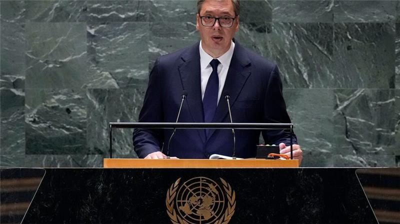 Kosovo macht Serbien für eine Explosion an einem Wasserkanal verantwortlich. Serbiens Staatspräsident Aleksandar Vucic weist dies zurück. (Archivbild)