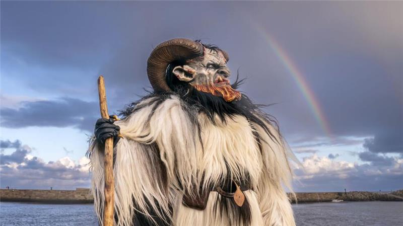Krampus jagt nicht nur Kindern Angst und Schrecken ein. (Archivbild)