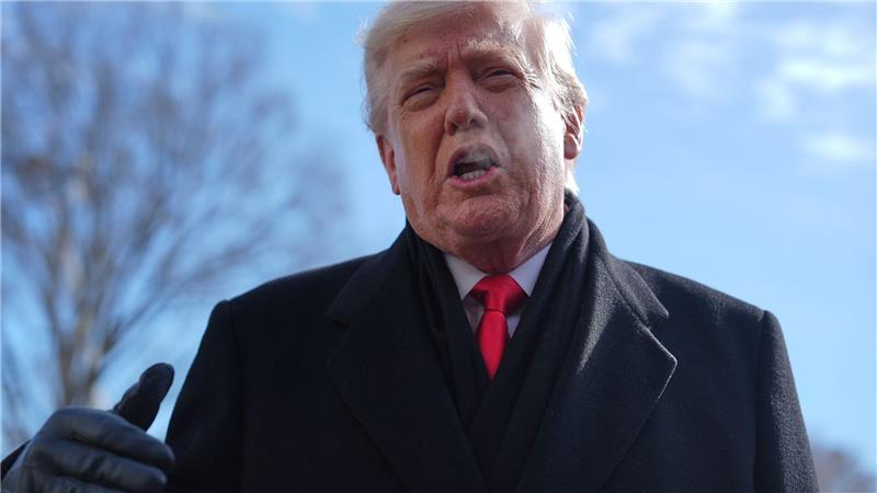 Kuba steht nach seinen Worten kurz vor dem Zusammenbruch - US-Präsident Donald Trump. 