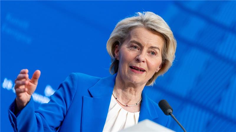 Kündigt die vorläufige Anwendung des neuen Abkommen an: Ursula von der Leyen, Präsidentin der EU-Kommission. (Archivbild)