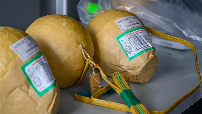 Kugelbomben werden regelmäßig vom Zoll beschlagnahmt.