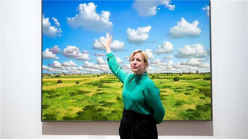 Kuratorin Kristin Schrader legte den Schwerpunkt der Schau auf zeitgenössische Kunst.