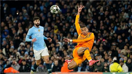 Kylian Mbappé traf im vergangenen Jahr gegen Manchester City. (Archivbild)