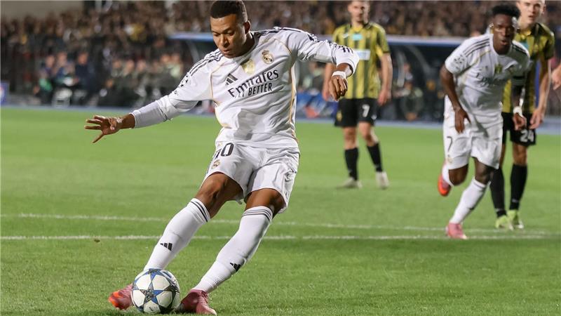 Müller abgehängt, Garant für Real: Mbappé trifft und trifft Kylian Mbappe trifft für Real Madrid nach Belieben.