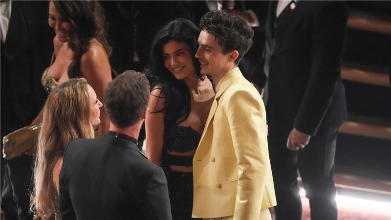 Kylie Jenner und Timothee Chalamet bei der letzten Oscar-Verleihung. (Archivbild)