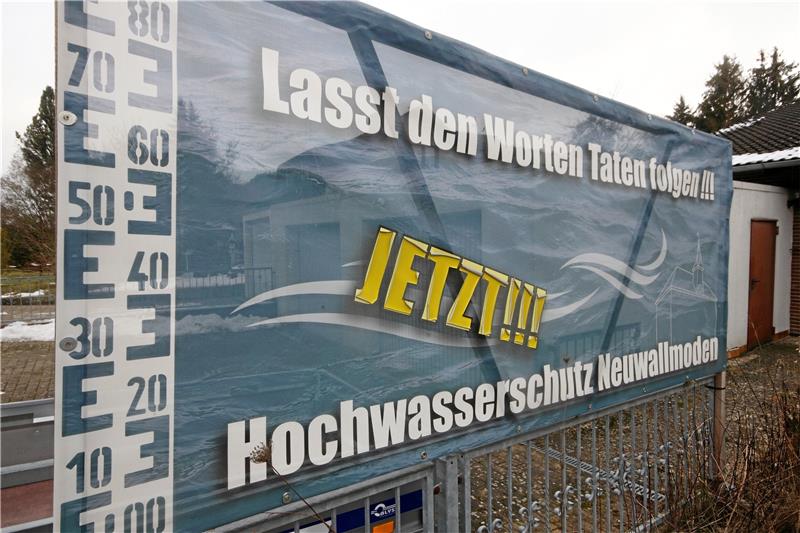 Hochwasserschutzprojekt: Frust nach Verzug in Neuwallmoden L