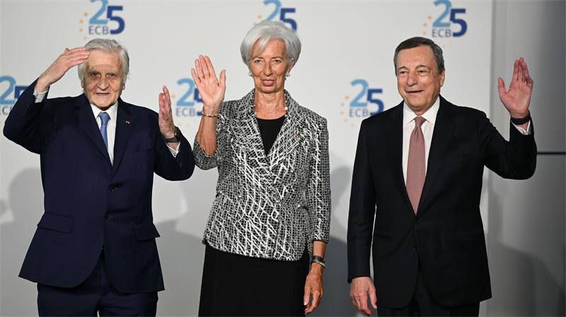 Lagardes Vorgänger Jean-Claude Trichet und Mario Draghi waren jeweils acht Jahre im Amt. (Archivbild)