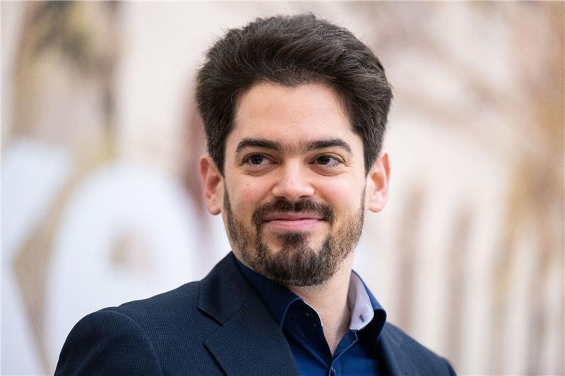 Lahav Shani wird Chefdirigent der Münchner Philharmoniker Lahav Shani, zukünftiger Chefdirigent der Münchner Philharmoniker, nimmt bei seiner Vorstellung an einem Pressegespräch teil.