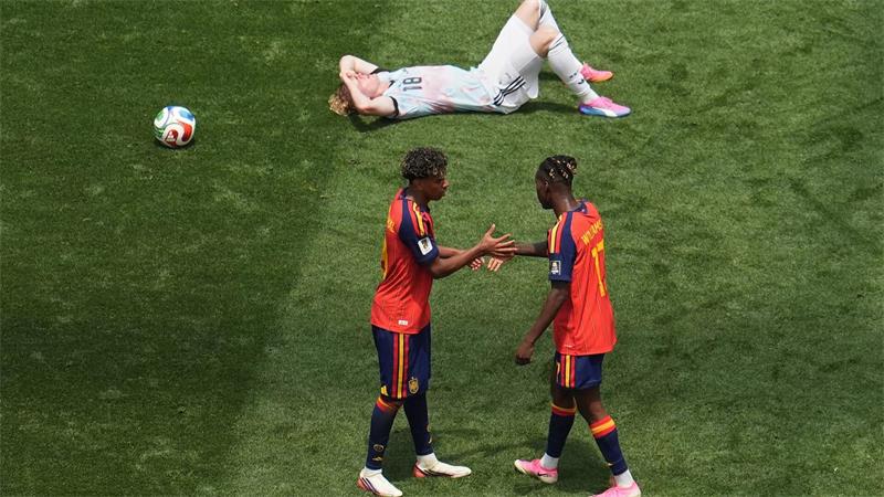 Spanien fordert Frankreich: „Haben überhaupt keine Angst“ Lamine Yamal und Nico Williams könnten gegen Frankreich wieder die Flügelzange bilden.