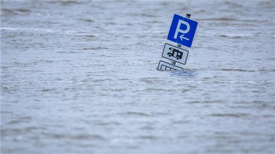 Landkreise sind besorgt über die Hochwasser-Vorkehrungen. (Archivbild)