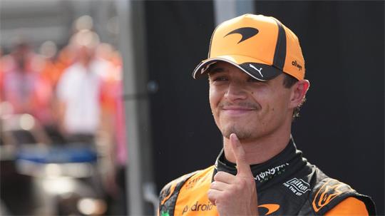 Lando Norris durchbricht die Mercedes-Dominanz.