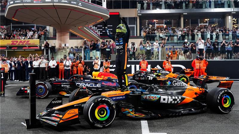 Lando Norris ist erstmals Formel-1-Weltmeister.