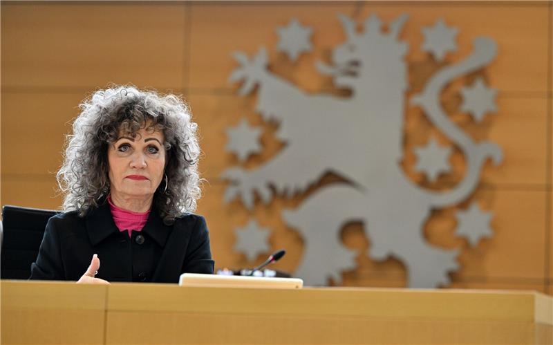 Landtagspräsidentin Birgit Pommer.