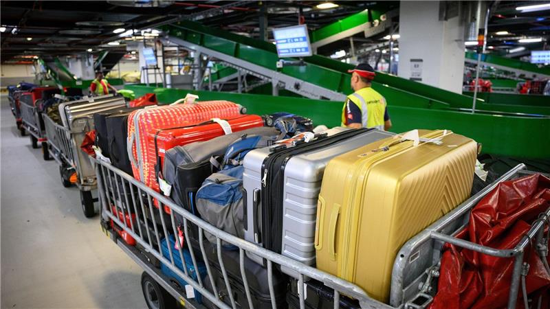 Fluggepäck nicht da – Problem in Europa größer als anderswo Langfristig sinkt die Zahl fehlgeleiteter Koffer (Archivbild)