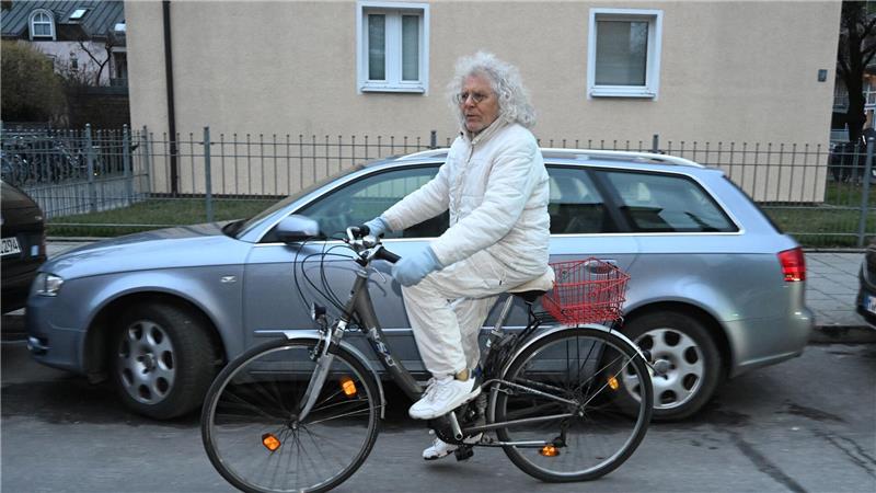 Langhans fährt gerne Fahrrad, hier in München-Schwabing. (Archivbild)