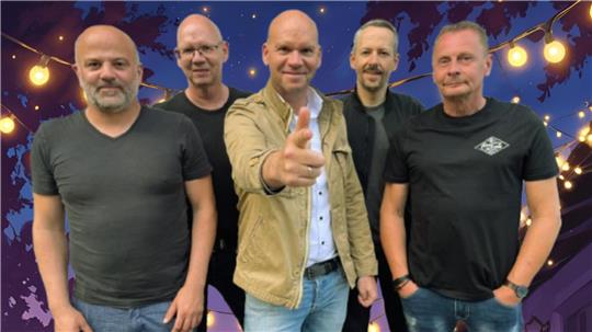 Lars Pietrzyk, Hartmut Mahnkopf, Martin Mahnkopf, Maik Vorlop und Jens Metzlaff sind Blind Date.