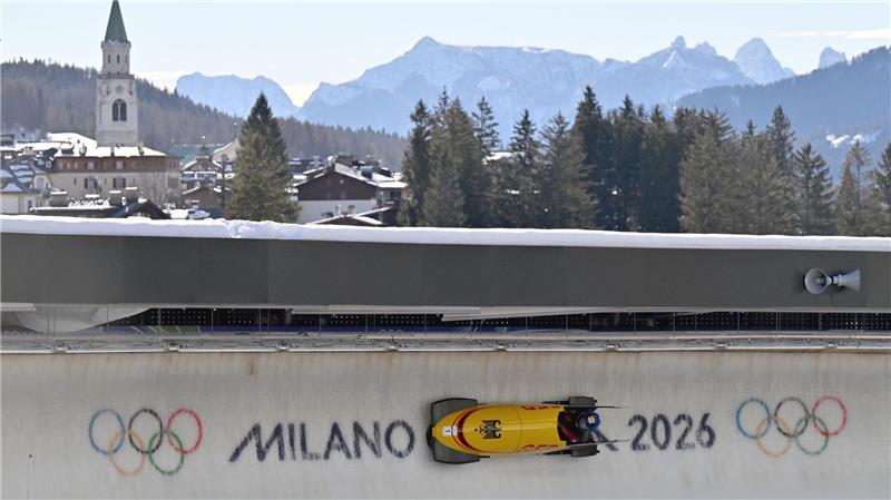 Laura Nolte geht als Favoritin in den zweiten Tag im Monobob.