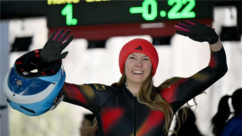 Laura Nolte will mit Deborah Levi auch im Zweierbob Gold holen.