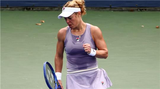 Laura Siegemund löste bei den US Open auch ihre zweite Aufgabe.