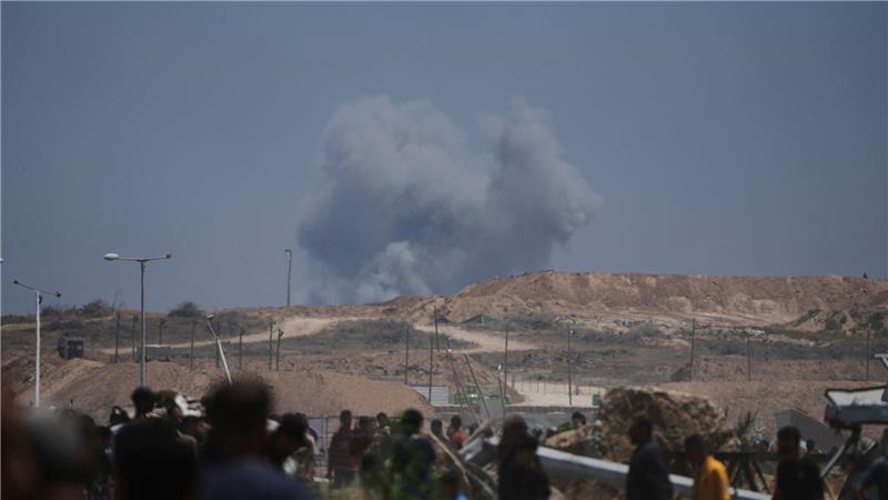 Laut der Hamas wurden bei einem neuen israelischen Angriff viele Menschen getötet. (Archivbild)