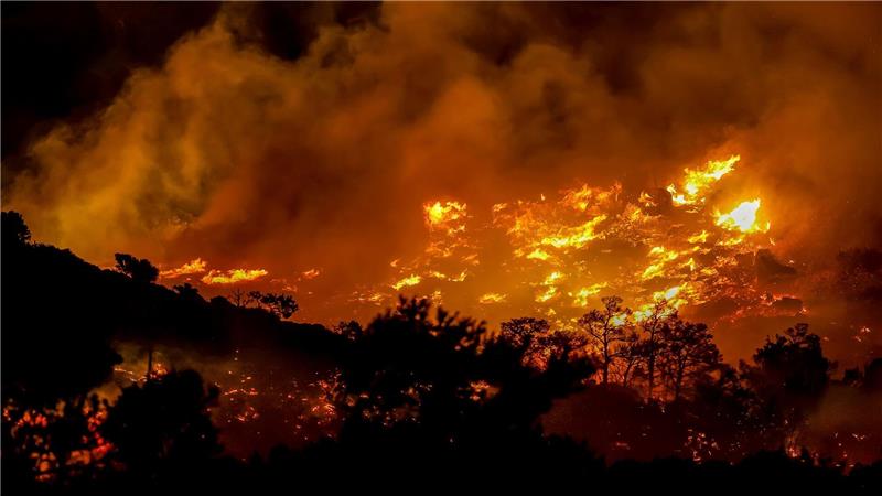 Mehrere Wälder im Osten Deutschlands brennen Laut griechischem Rundfunk ERTnews wurden auf Kreta rund 5.000 Touristen und Einheimische in Sicherheit gebracht.