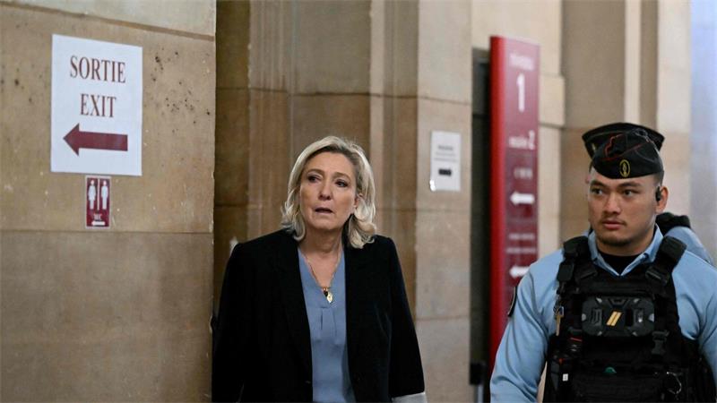 Urteil kommt - Kann Le Pen 2027 Präsidentin werden? Le Pen hofft auf einen Freispruch, auch wenn dies als unwahrscheinlich gilt. (Archivbild)