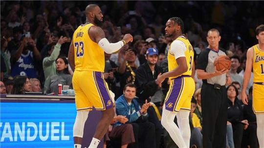 LeBron James und Bronny James haben NBA-Geschichte geschrieben.