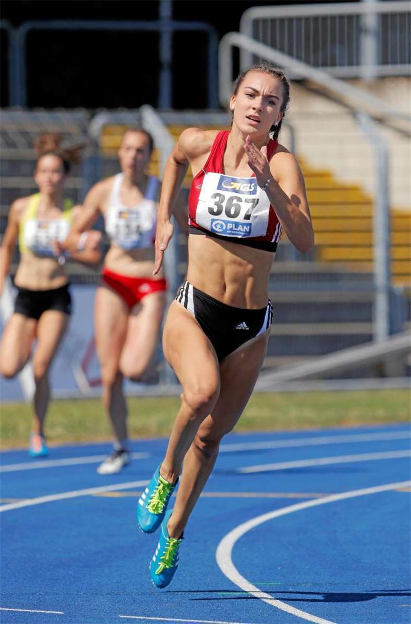 Lea Ahrens ist nur bedingt zufrieden Lea Ahrens vom LAV 07 Bad Harzburg landet 2020 bei den deutschen Meisterschaften der U 23 über 400 Meter auf dem fünften Platz, hat aber auch mal klein angefangen. Archivfoto: Birkenstock