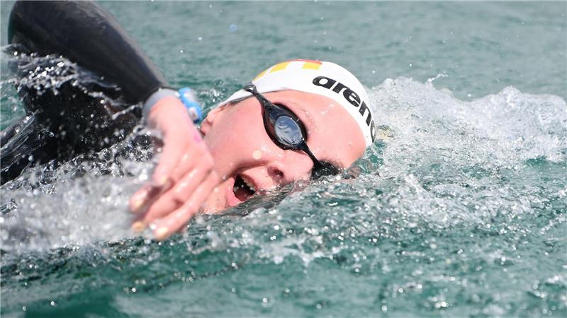 „Echt nervig“: Dreckiges Wasser sorgt bei WM für Ärger Lea Boy ist von den Verschiebungen genervt.