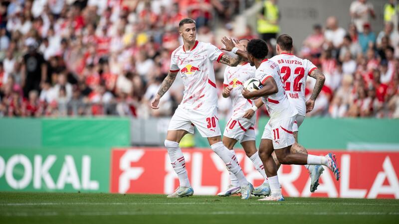 Von wegen Sensationen: Bundesligisten im Pokal weiter Leipzig kam letztlich verdient weiter.