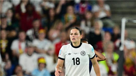 Leipzigs Giovanna Hoffmann könnte das Halbfinale der Nations League verpassen.