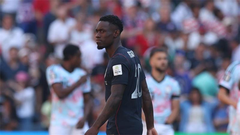 Nach Skandal um Balogun: Belgien beendet WM-Party der USA Leitete das 1:1 des US-Teams ein: Stürmer Balogun.