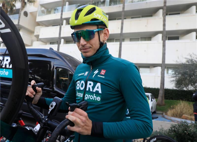 Lennard Kamna, Radrennfahrer für Bora-hansgrohe.