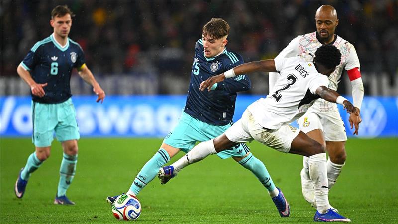 Für Rollenspieler Nagelsmann ist bei der WM „alles möglich“ Lennart Karl (M) versuchte viel und beeindruckte den Bundestrainer.