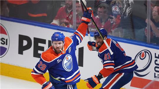 Leon Draisaitl erzielte das erste Tor der Stanley-Cup-Finals schon nach 66 Sekunden.