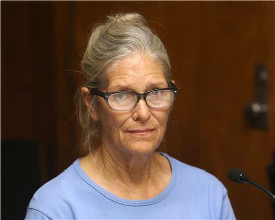 Leslie Van Houten bei einer Bewährungsanhörung in der California Institution for Women. (Archivbild)