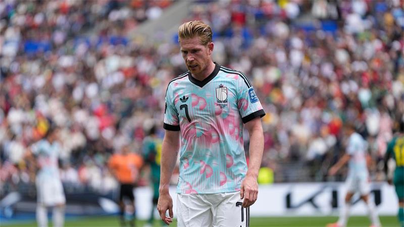 Zwei Spieler, eine Frau, Zoff: Was Belgiens Kabine belastet Letztes Hurra? Es ist bislang nicht De Bruynes WM. (Archivbild)